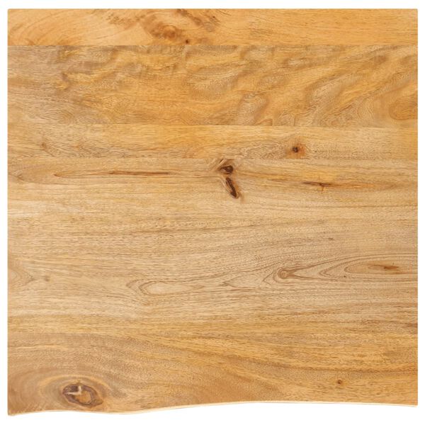 vidaXL Table Top Natural Solid mango wood 15.7 x 15.7 in Durable