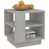 vidaXL Coffee Table Concrete Grey Engineered Wood Small Coffee Table