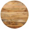 vidaXL Table Top &Oslash; 35.4"x1.5" Round Solid Wood Mango