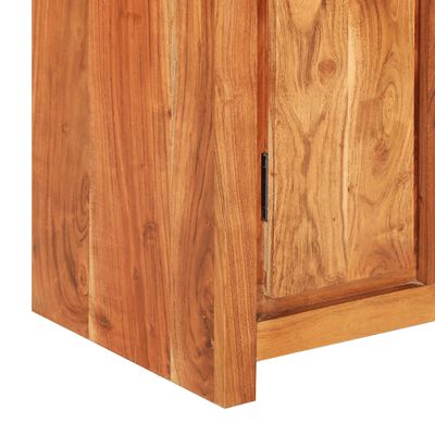 vidaXL Sideboard 21.7"x13"x29.5" Solid Wood Acacia