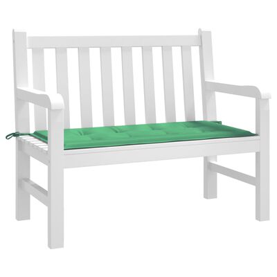vidaXL Garden Bench Cushion Green 39.4"x19.7"x1.2" Oxford Fabric