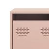 vidaXL TV Cabinet Pink Cold-rolled steel 26.8x15.4x17.1 in TV Cabinet