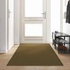 vidaXL Doormat Other Brown and Black 47.2" x 157.5" Polyamide and PVC