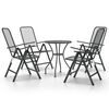 vidaXL Garden Dining Set Anthracite