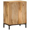 vidaXL Sideboard Natural Mango Wood Solid Mango Wood Standard Sideboard