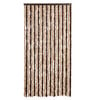 vidaXL Insect Curtain Beige and Light Brown 39.4x86.6" Chenille