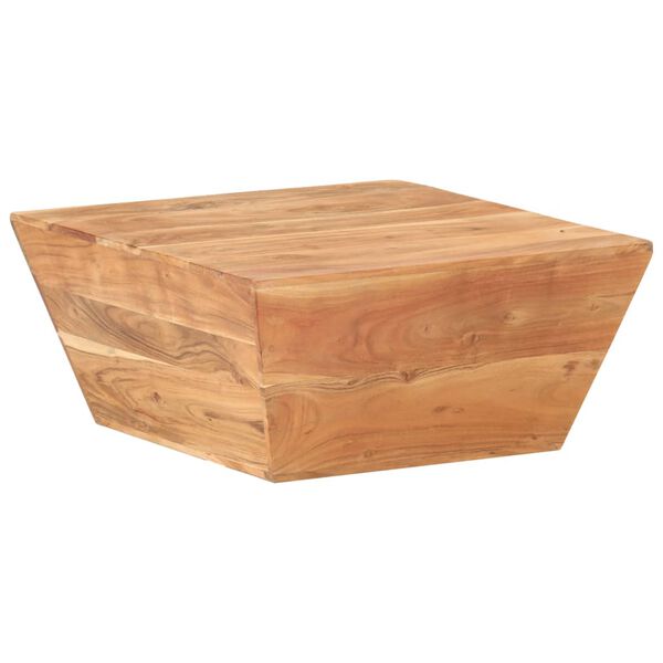 vidaXL Coffee Table Natural acacia wood Solid acacia wood Medium Durable