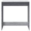 vidaXL Bar Table Grey Sonoma Engineered wood Tall Simple Bar Table