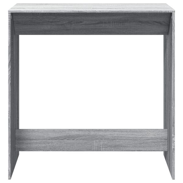 vidaXL Bar Table Grey Sonoma Engineered wood Tall Simple Bar Table