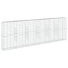 vidaXL Gabion Basket Silver Galvanized Iron Large Heavy Weight Endurance