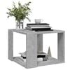 vidaXL Coffee Table Concrete Grey Engineered Wood Compact Coffee Table