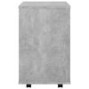 vidaXL Storage Cabinet Concrete Grey Engineered Wood Medium