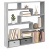 vidaXL Wall Cube Shelf Gray Sonoma Engineered Wood