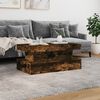 vidaXL Coffee Table Smoked Oak Engineered Wood Coffee Table Rectangular