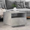 vidaXL Coffee Table Concrete Grey Engineered Wood Medium Coffee Table