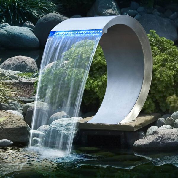 Ubbink Pond Waterfall Silver Stainless steel Large Modern