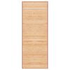 vidaXL Rug Brown Bamboo 31.5 x 78.7 in Foldable Rug Rectangular