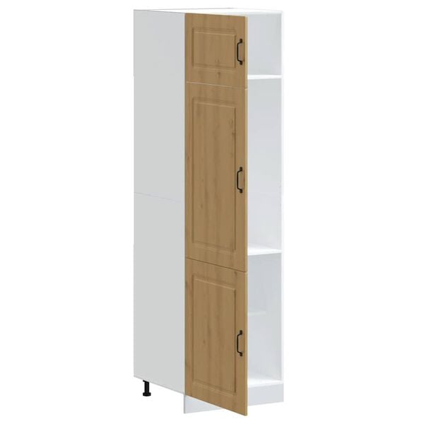 vidaXL Kitchen Cupboard Artisan Oak Engineered Wood Tall
