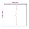 vidaXL Clear Tarpaulin with Eyelets 16.4x32.8' Polyethylene
