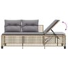 vidaXL Garden Sofa Set Mix Beige