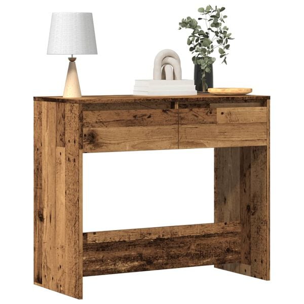vidaXL Console Table Old Wood Engineered wood Medium Console Table