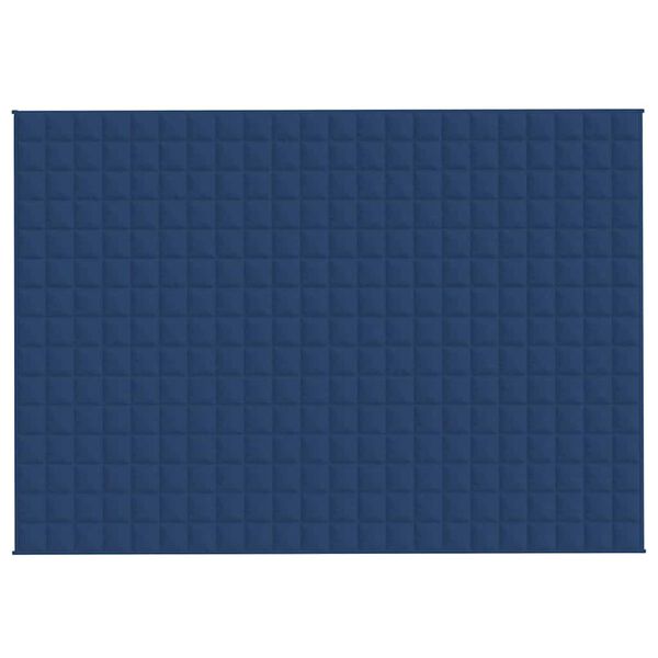 vidaXL Weighted Blanket Blue