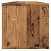 vidaXL Wall Cabinet Old wood Engineered wood 39.8 x 11.8 x 11.4 in