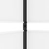 vidaXL 4-Panel Room Divider White 78.7"x70.9" Fabric