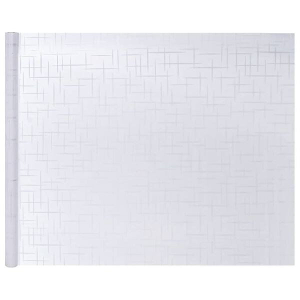 vidaXL Window Film Set of 4 Frosted PVC 23.6 x 196.9 in