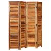 vidaXL Room Divider Solid Reclaimed Wood 66.9"