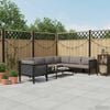 vidaXL Garden Lounge Set Anthracite, Dark gray