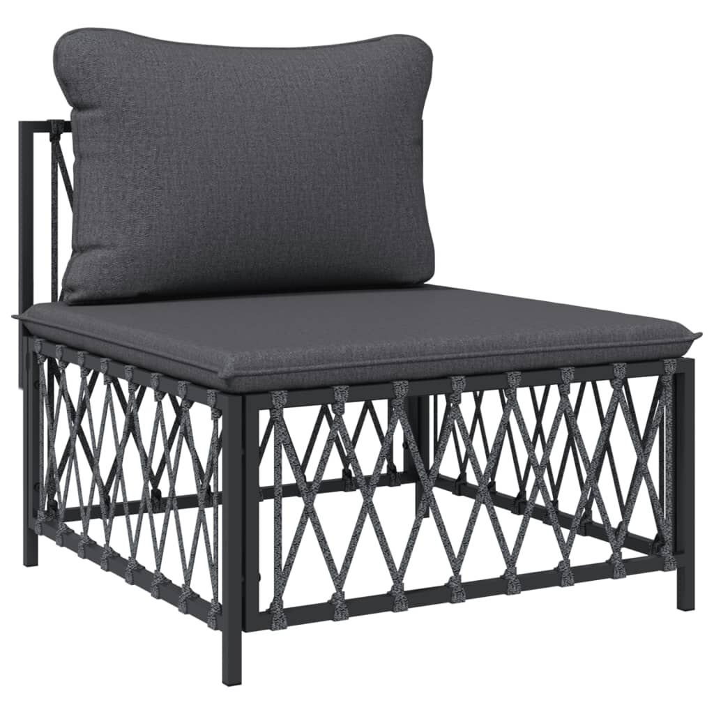 vidaXL Garden Lounge Set Anthracite