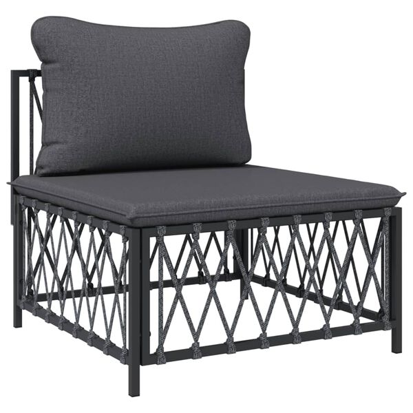 vidaXL Garden Lounge Set Anthracite