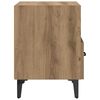 vidaXL Bedside Cabinet Artisan Oak 15.75 x 13.78 x 18.70 in
