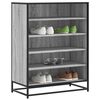 vidaXL Shoe Cabinet Grey Sonoma Engineered Wood Medium Shoe Cabinet