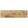 vidaXL Coffee Table Natural Mango Wood and Black