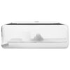 vidaXL Wash Basin with Overflow 16.1x16.1x5.9" Ceramic Silver