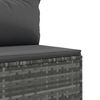 vidaXL Patio Lounge Set Gray
