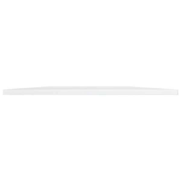 vidaXL Shelf Set of 4 High gloss white Engineered wood 31.5 x 19.7 in