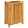 vidaXL Garden Planter Natural wood Solid Acacia wood Medium