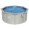 Bestway Swimming Pool Grey Steel Large UV-resistant materials