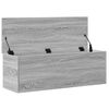 vidaXL Storage Box Grey Sonoma Engineered Wood Medium Storage Box