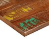 vidaXL Table Top 23.6"x23.6"x1.5" Square Solid Wood Reclaimed