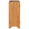 vidaXL Cabinet Natural Teak Brown Solid Teak Wood, Plywood Compact