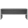 vidaXL TV Cabinet Grey Sonoma Engineered wood TV Cabinet Rectangular