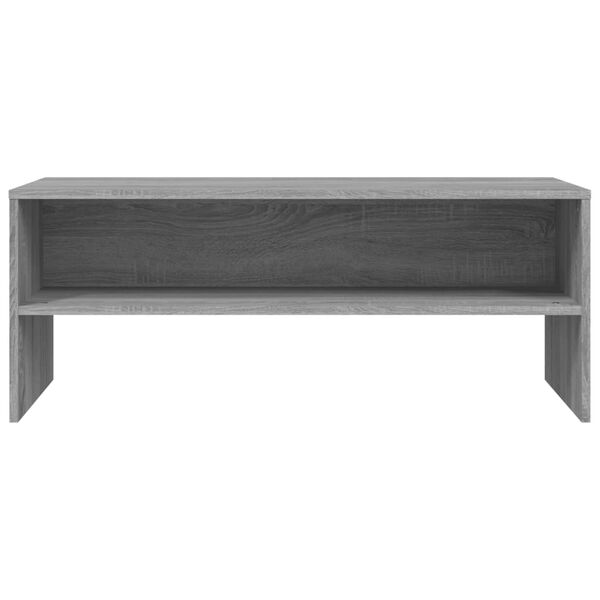 vidaXL TV Cabinet Grey Sonoma Engineered wood TV Cabinet Rectangular