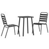 vidaXL Garden Dining Set Anthracite