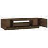 vidaXL TV Cabinet Brown Oak Engineered Wood Medium TV Cabinet