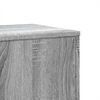 vidaXL Plant Stand Set of 2 Grey Sonoma Engineered Wood Tall