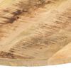 vidaXL Table Top Solid Mango Wood Round 0.59 - 0.63 " 19.7 "